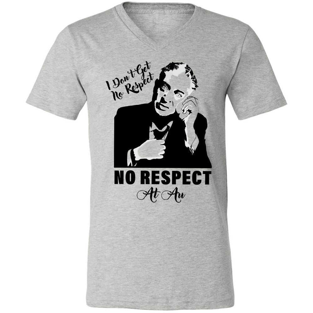 Unisex V-Neck T-Shirt - CRQJ9GZ1 - Athletic Heather - 7