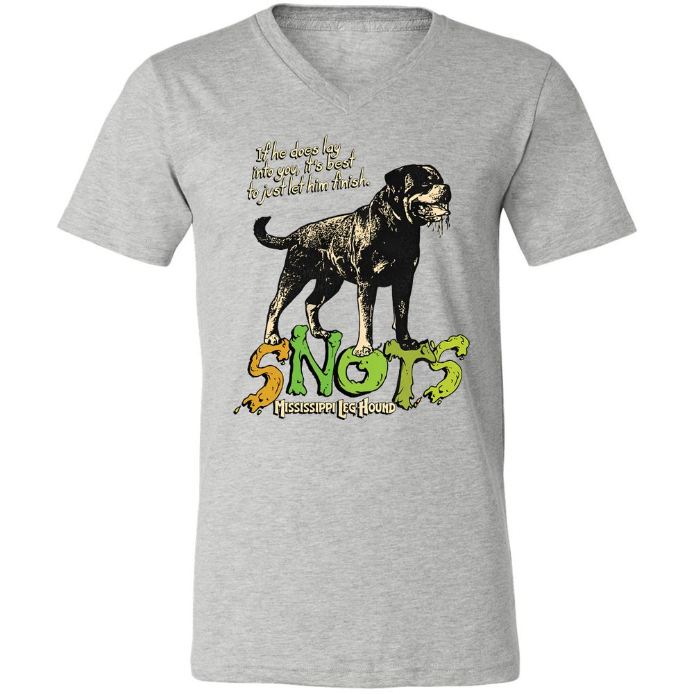 Snots hound - Athletic Heather - 7