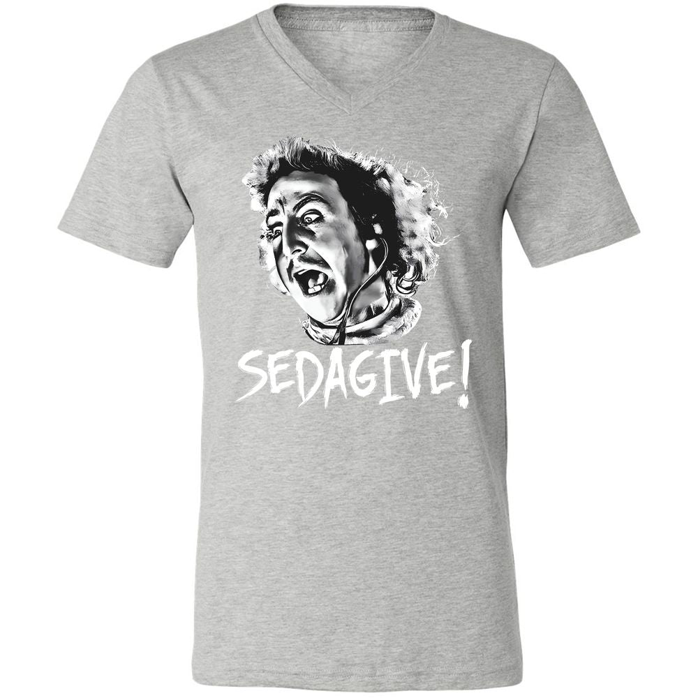 Unisex V-Neck T-Shirt - LF2UNZRP - Athletic Heather - 7