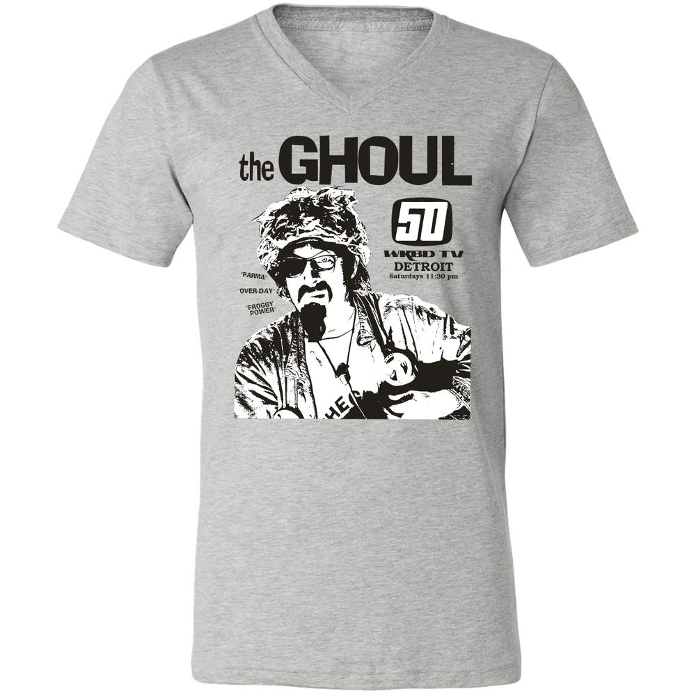 Unisex V-Neck T-Shirt - GSB3RW4P - Athletic Heather - 7