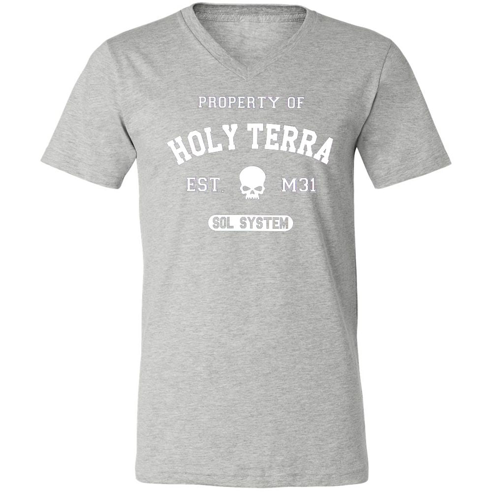 Unisex V-Neck T-Shirt - 9V971W3H - Athletic Heather - 7