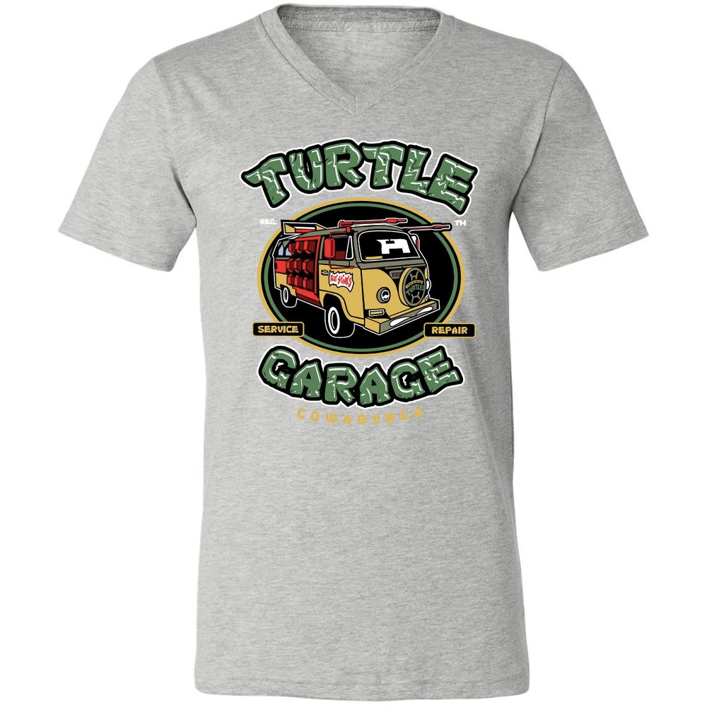 Unisex V-Neck T-Shirt - 29GU3KC3 - Athletic Heather - 7