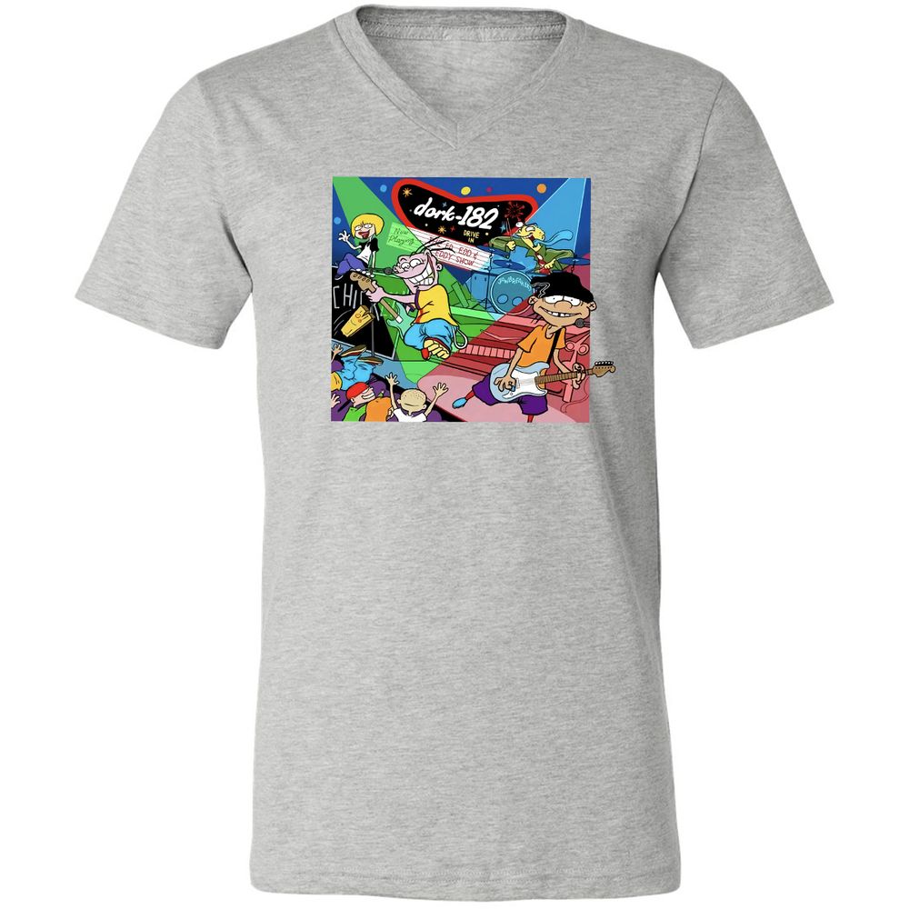 Unisex V-Neck T-Shirt - C5D5STCT - Athletic Heather - 7