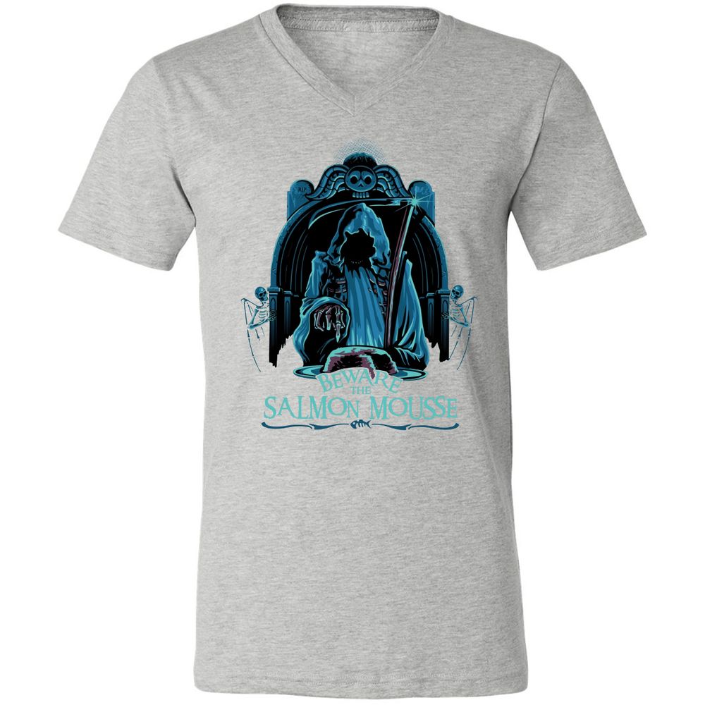 Unisex V-Neck T-Shirt - 87RCCKQN - Athletic Heather - 7