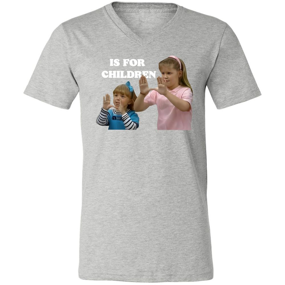 Unisex V-Neck T-Shirt - ZK5693LW - Athletic Heather - 7