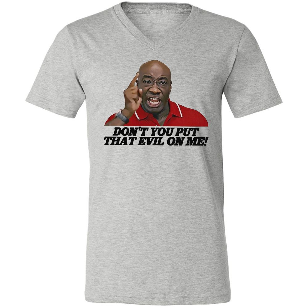 Unisex V-Neck T-Shirt - U8C1AWHK - Athletic Heather - 7
