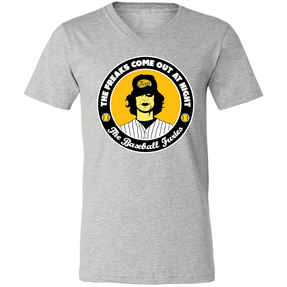 Unisex V-Neck T-Shirt - LVYPQWQS - Athletic Heather - 7