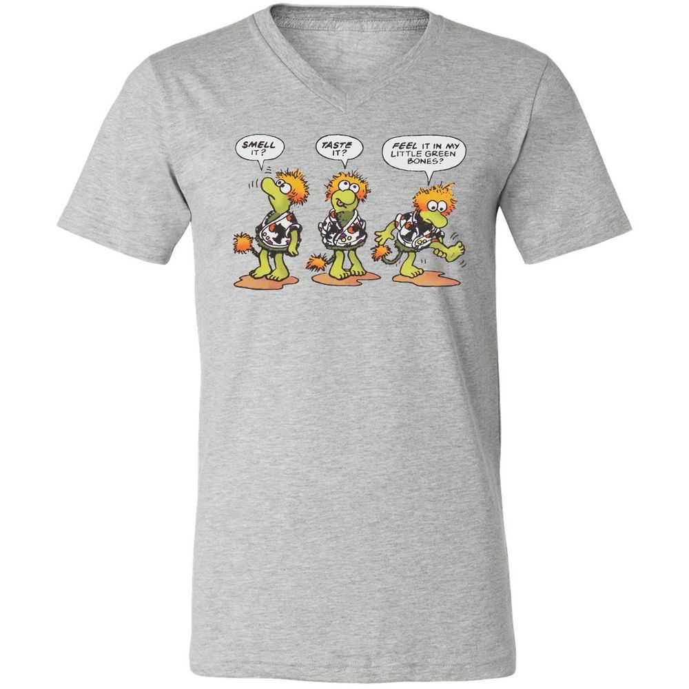 Unisex V-Neck T-Shirt - F17QFVST - Athletic Heather - 7
