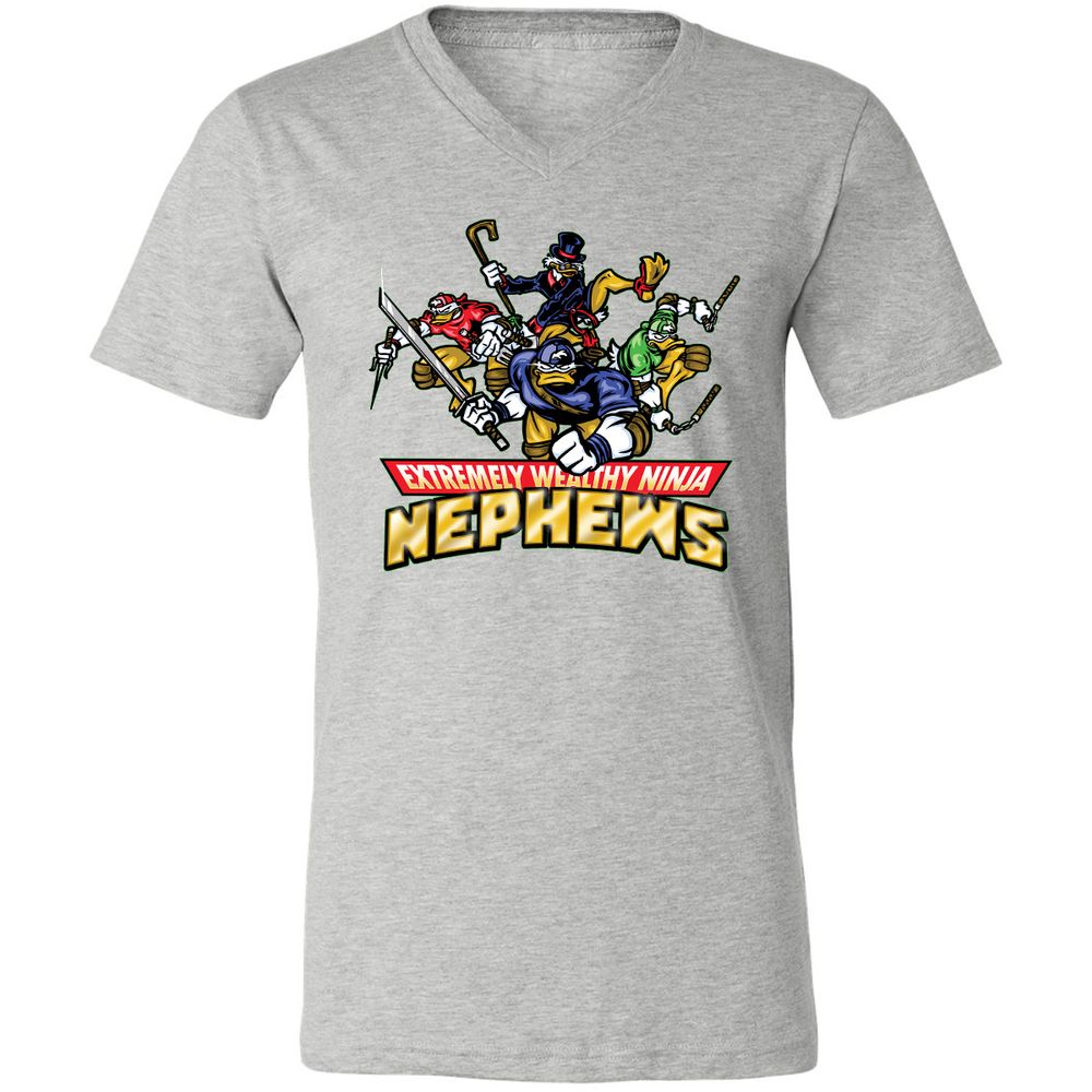 Unisex V-Neck T-Shirt - VZZY31PT - Athletic Heather - 7