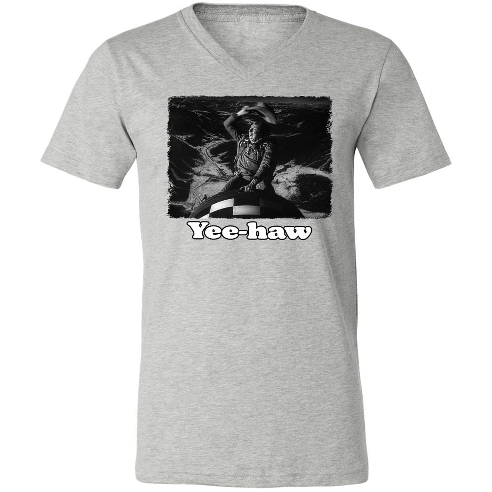 Unisex V-Neck T-Shirt - GTZPT6RW - Athletic Heather - 7