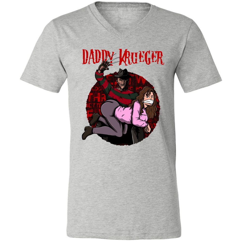 Unisex V-Neck T-Shirt - YPP7BFRF - Athletic Heather - 7