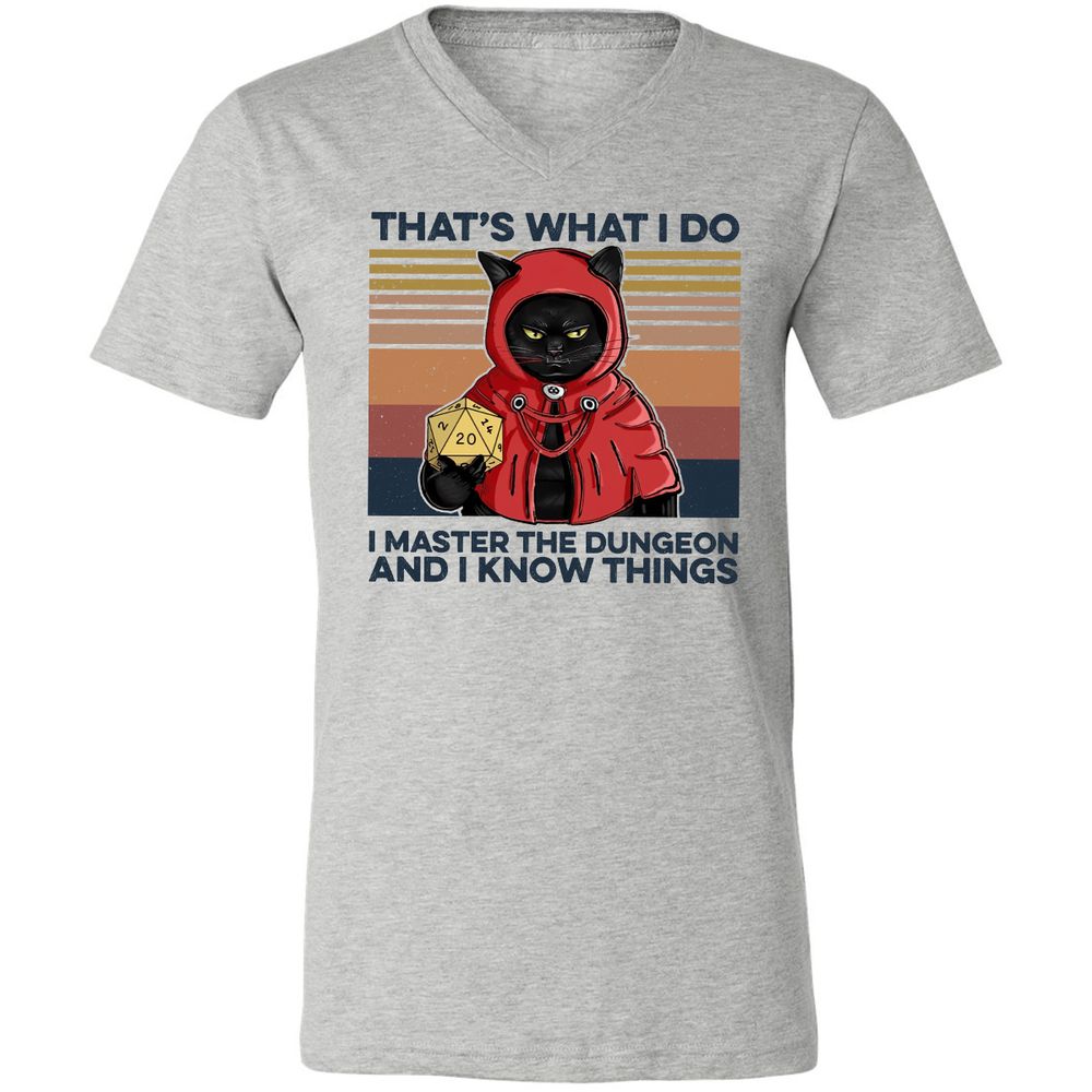 Unisex V-Neck T-Shirt - 36G9YL6T - Athletic Heather - 7