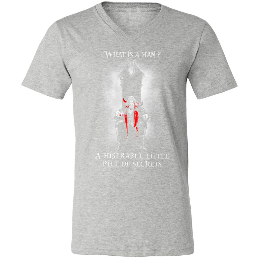 Unisex V-Neck T-Shirt - V26AQM6W - Athletic Heather - 7
