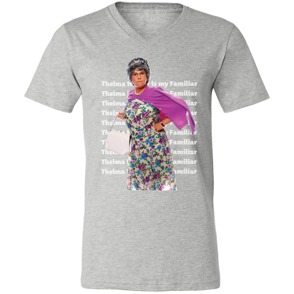 Unisex V-Neck T-Shirt - X4VU5J3U - Athletic Heather - 7
