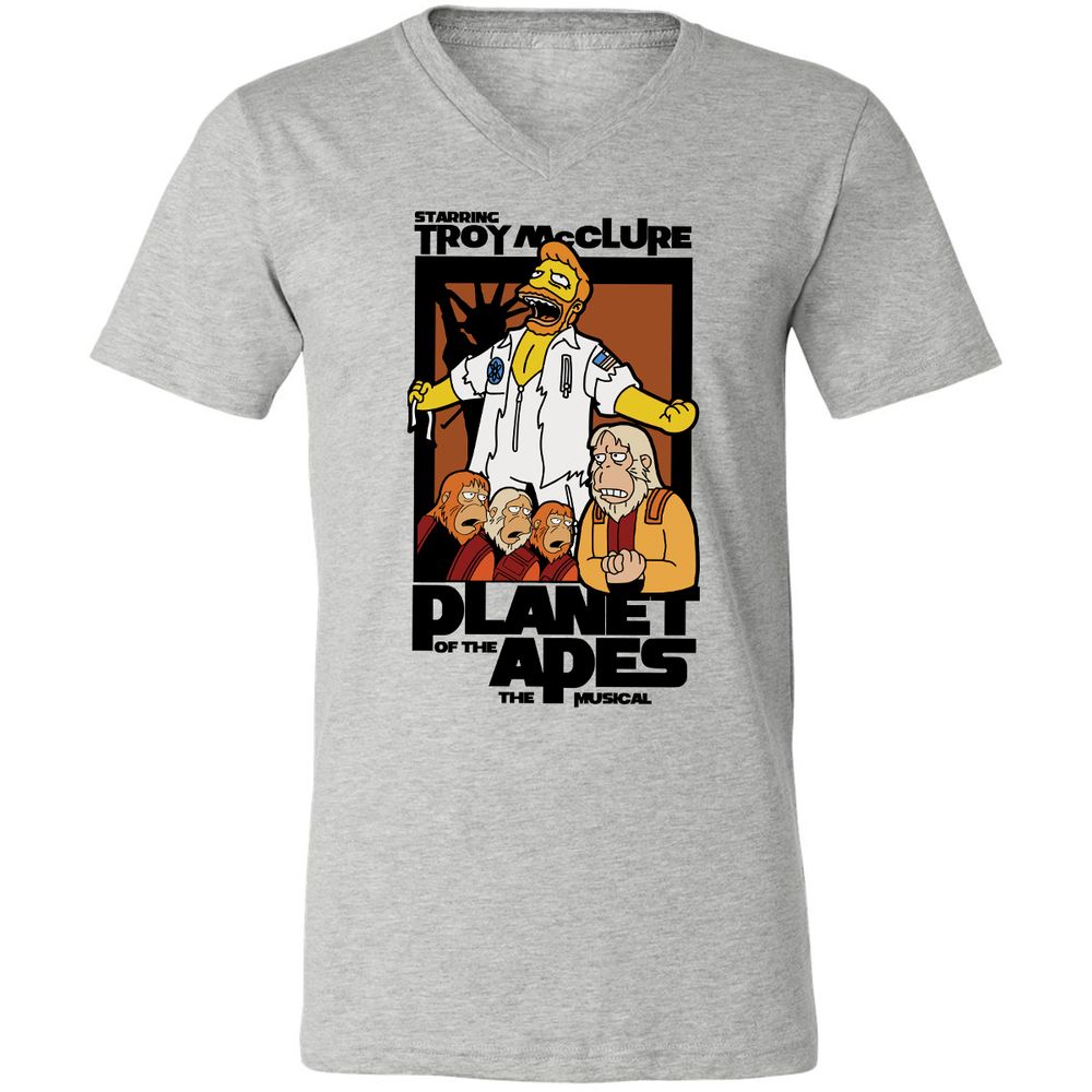 Stop the Planet of the Apes - Athletic Heather - 7