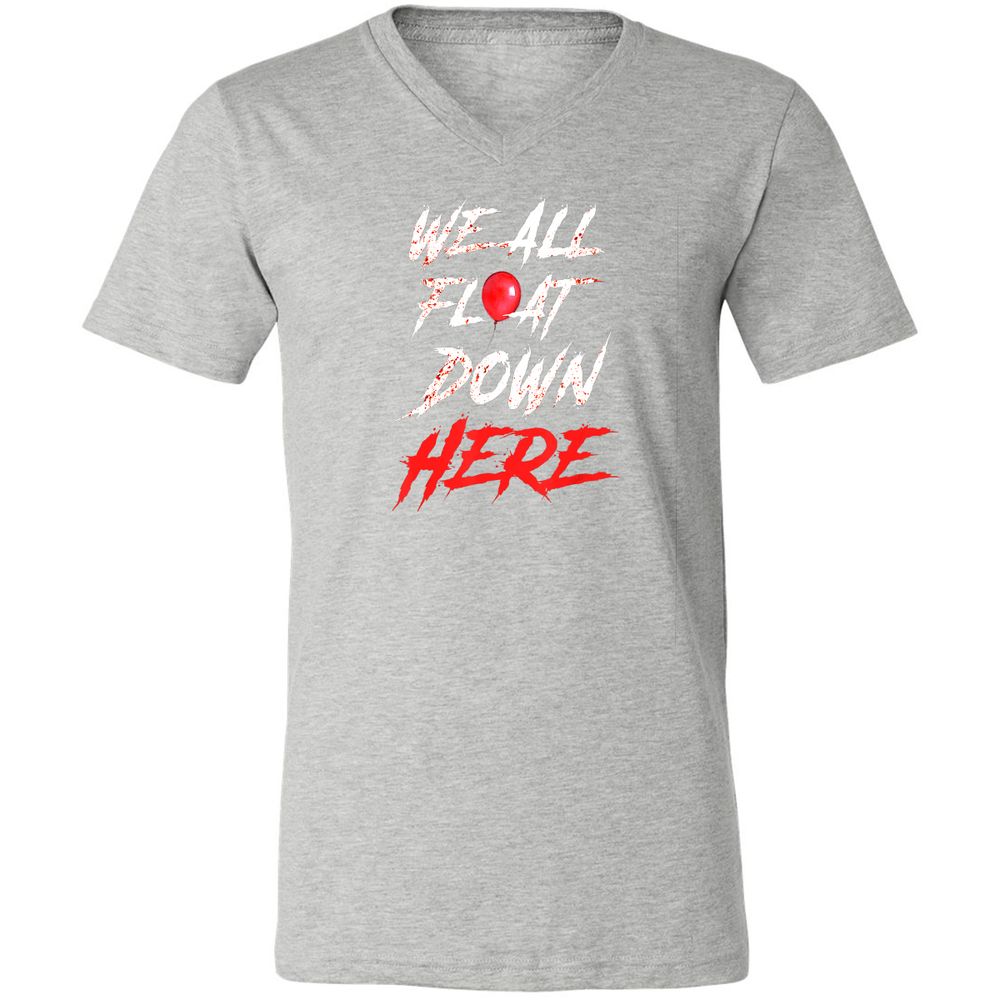Unisex V-Neck T-Shirt - M4JK839S - Athletic Heather - 7