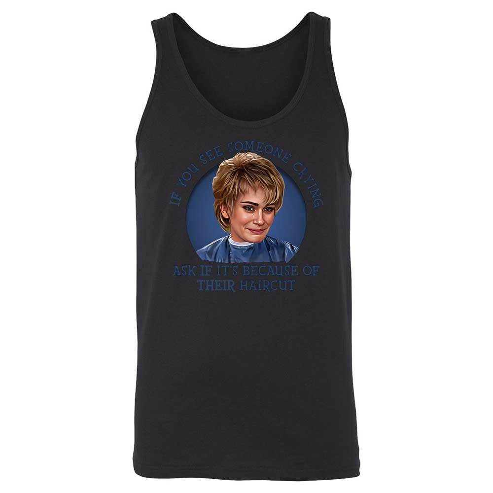 Unisex Jersey Tank - 8UKK3L5S - Black - 7
