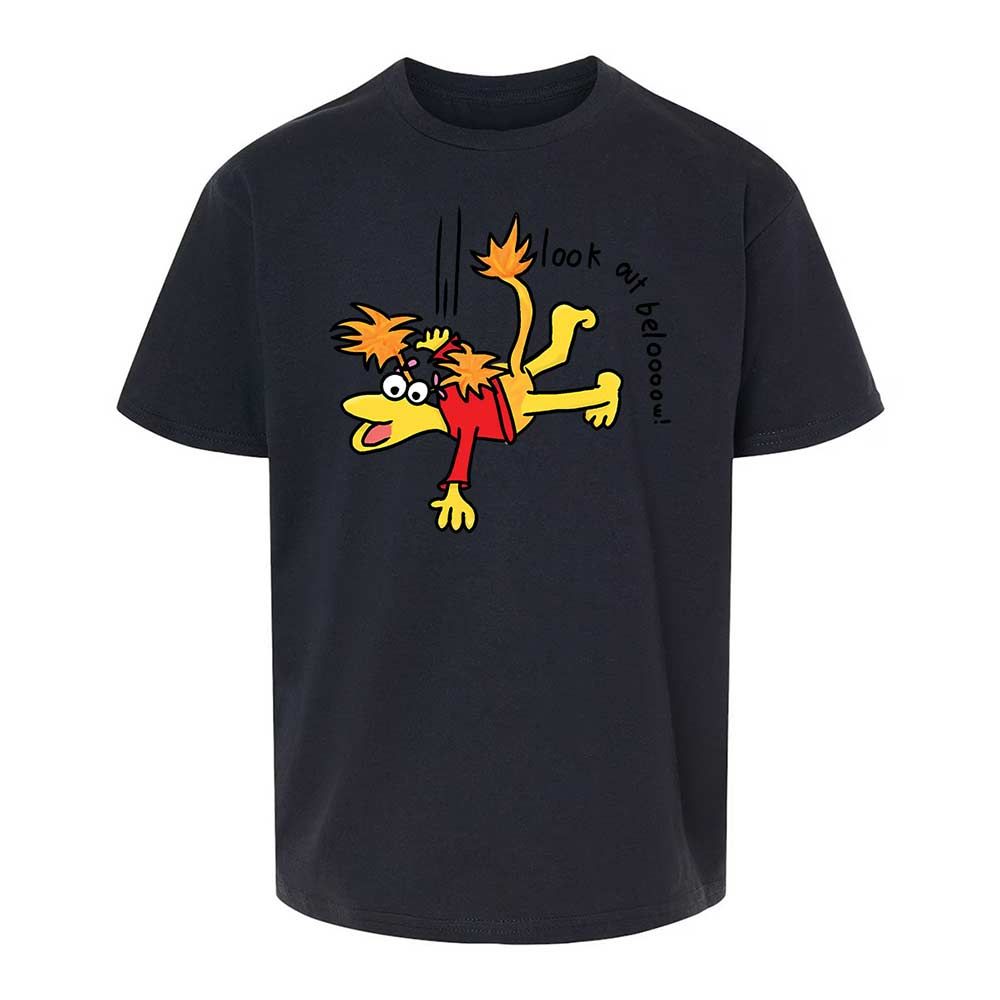 Kids T-Shirt - PPAC8VSL - Black - 7