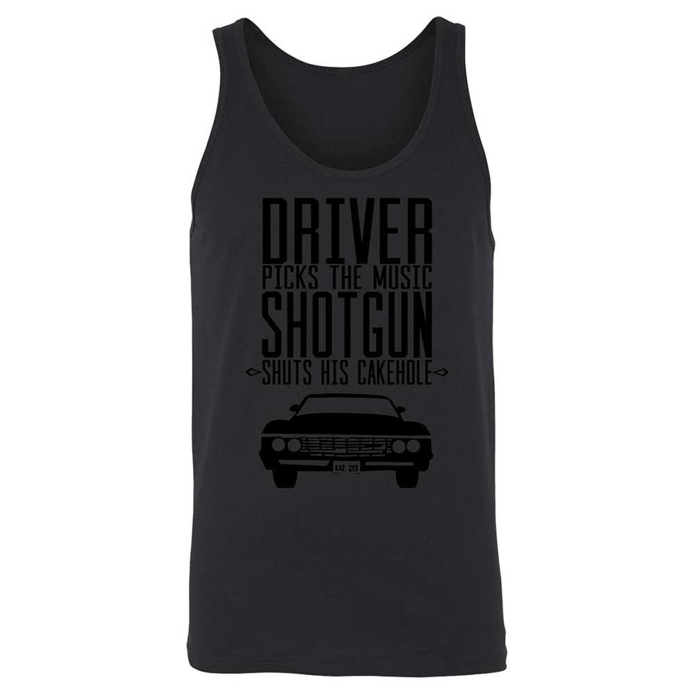 Unisex Jersey Tank - ZJ16JFGW - Black - 7