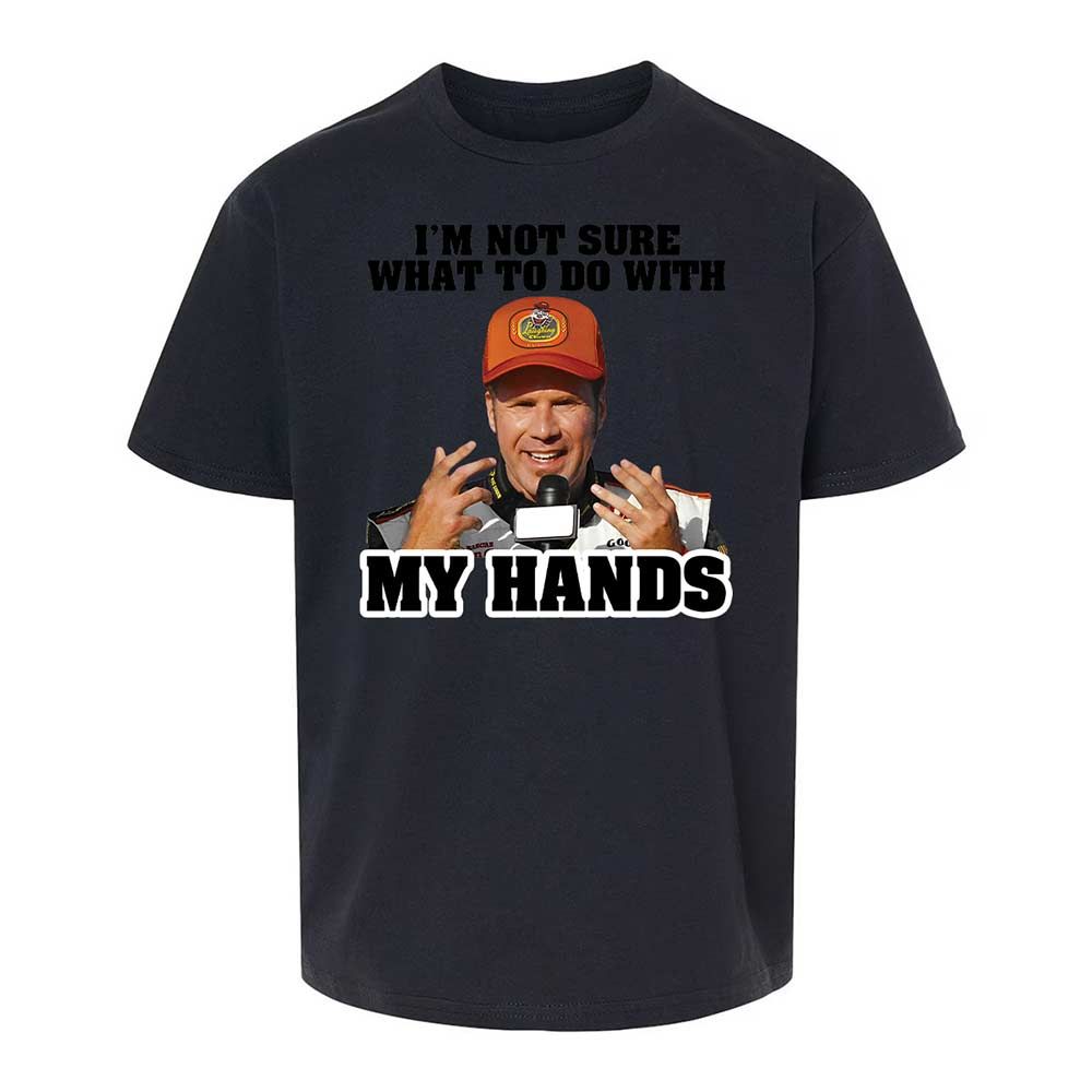 I'm Not Sure What To Do With My Hands - Black - 7