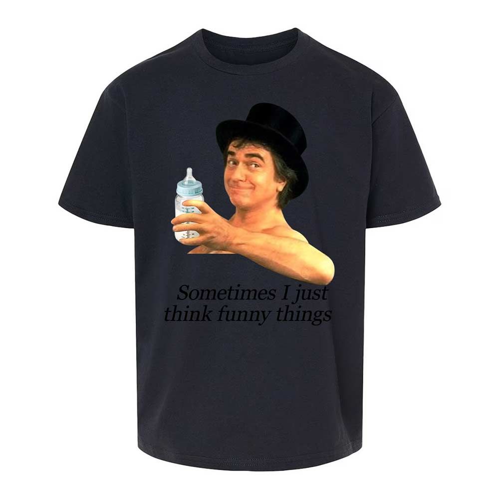 Sometimes I just think funny things - Black - 7