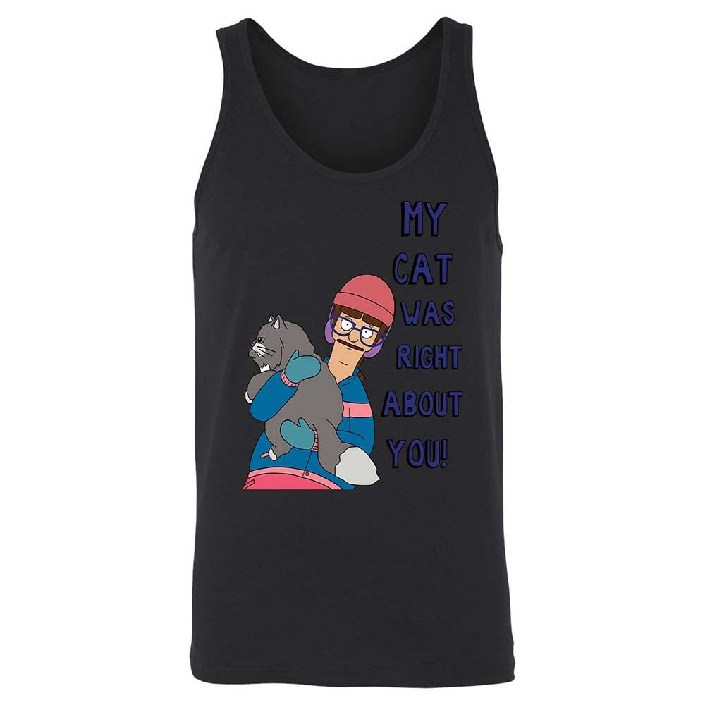 Unisex Jersey Tank - ND8ZCLTQ - Black - 7
