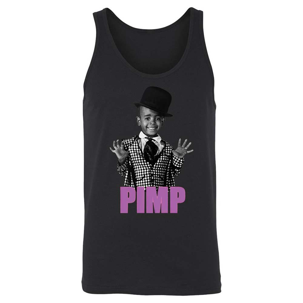 Unisex Jersey Tank - 4PF2D68T - Black - 7