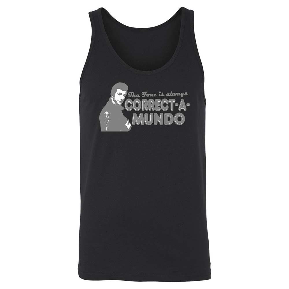 Unisex Jersey Tank - HP4YGBZA - Black - 7