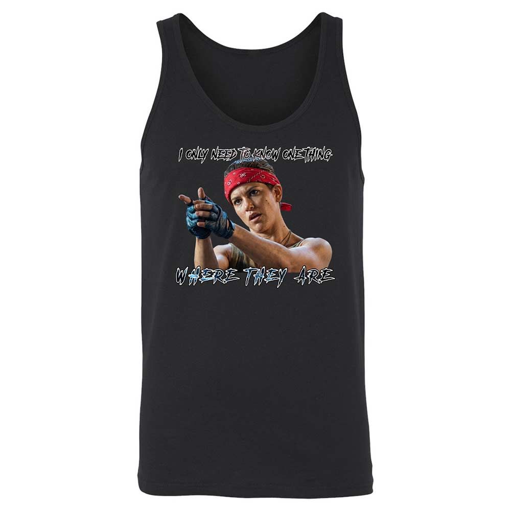 Unisex Jersey Tank - 3RERX23B - Black - 7