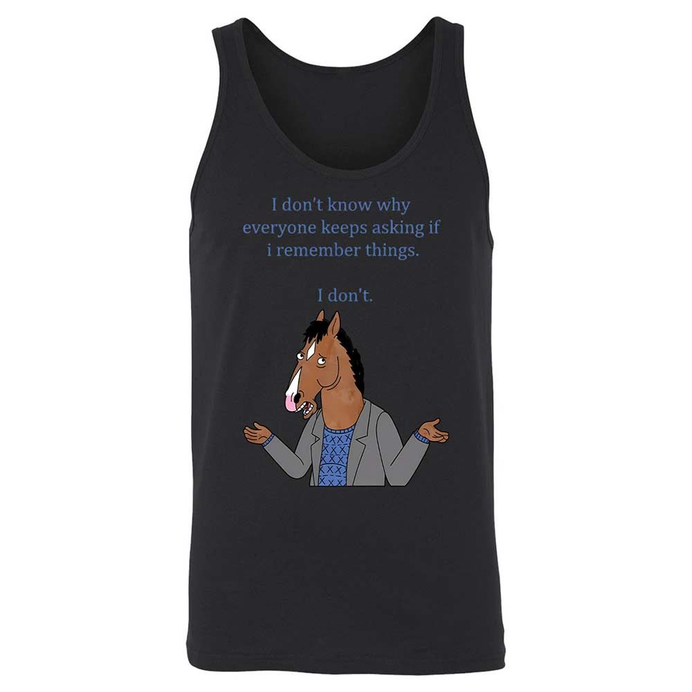 Unisex Jersey Tank - GEY35RXN - Black - 7