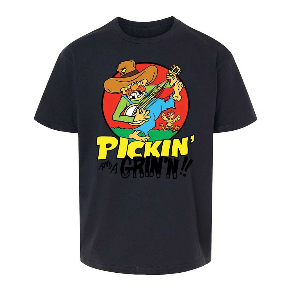 Pickin' and a Grinnin - Black - 7