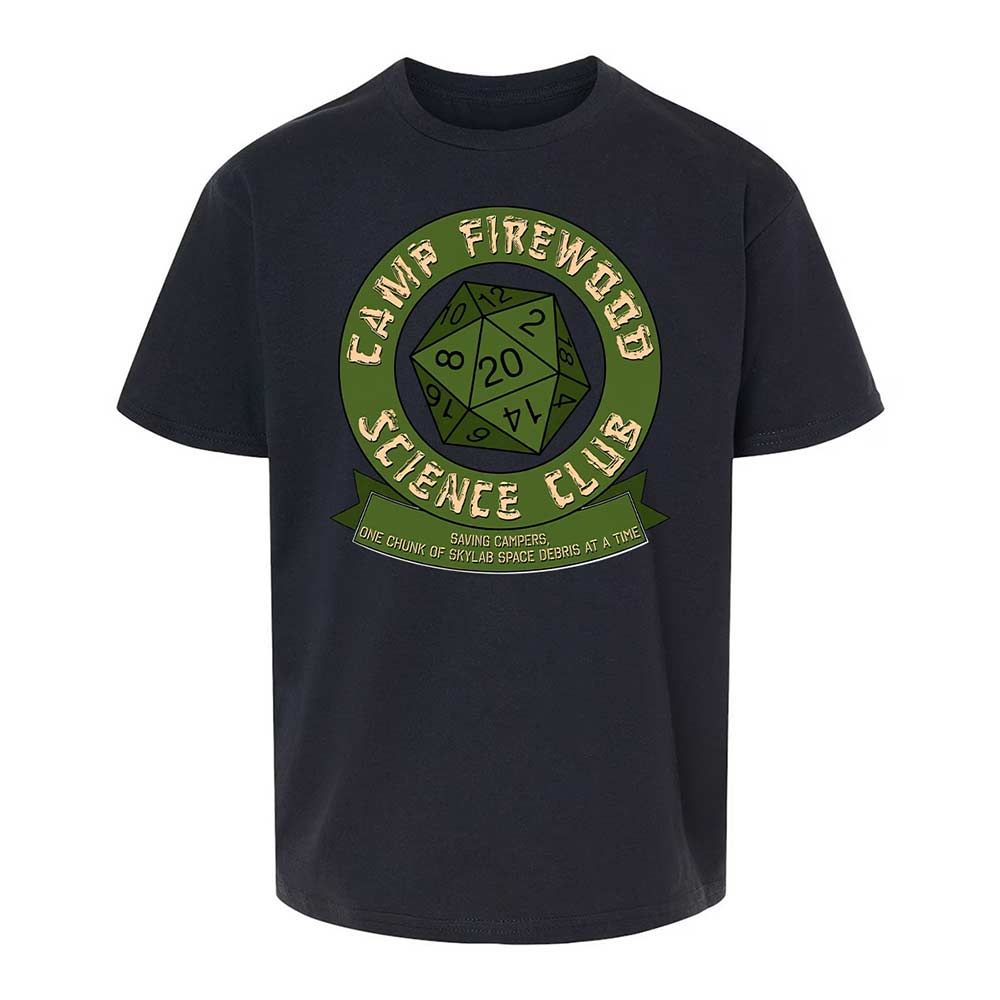 Camp Firewood Science Club - Black - 7