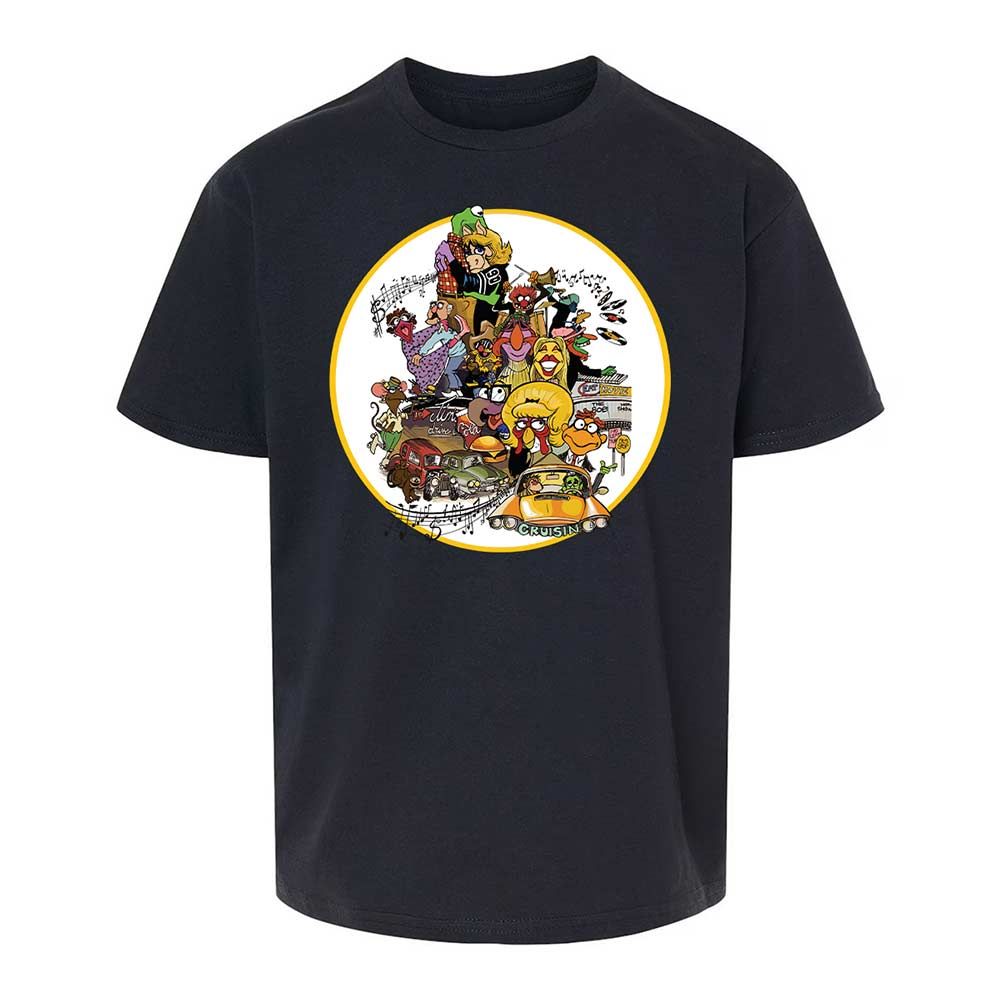 Muppet Graffiti - Black - 7