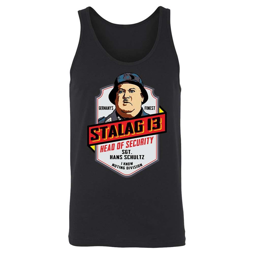 Unisex Jersey Tank - W8ZAVYUF - Black - 7