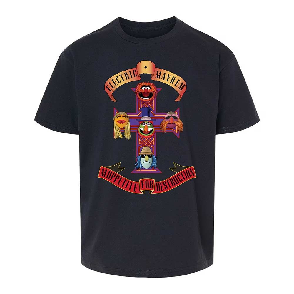 Muppetite For Mayhem - Black - 7