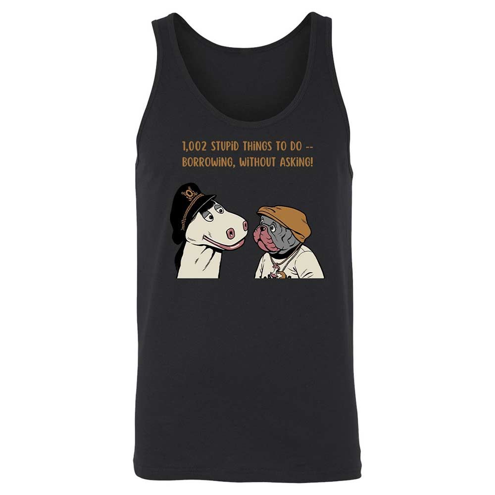 Unisex Jersey Tank - W7JAQRSH - Black - 7