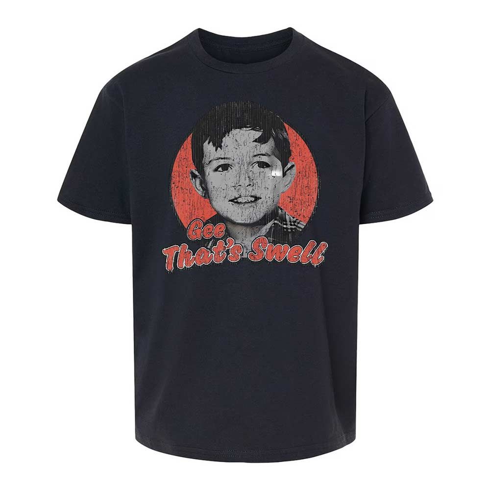 Kids T-Shirt - SE81SRWX - Black - 7
