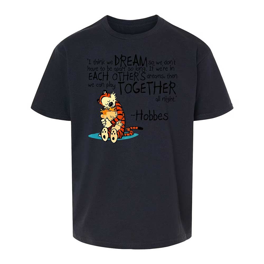 Calvin Hobbes Dreams - Black - 7