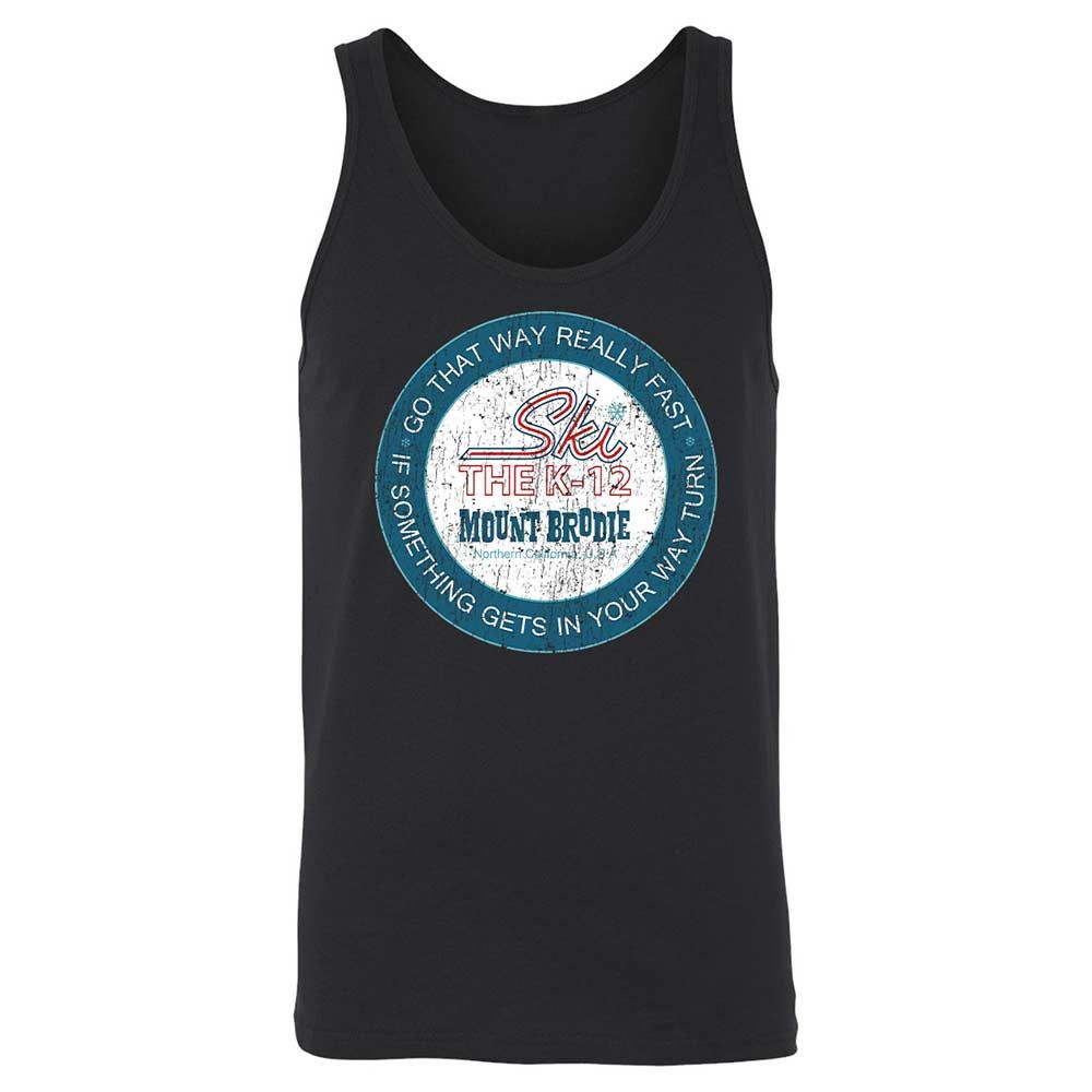 Unisex Jersey Tank - HLWSUFDU - Black - 7