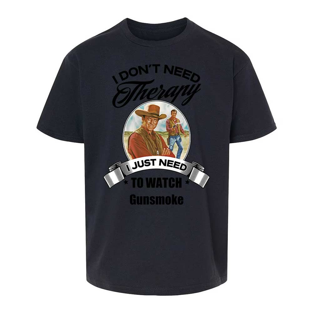 I Don't Need Therapy - Black - 7