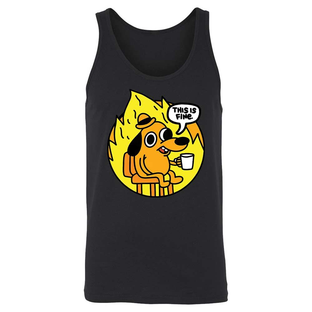 This is Fine - Black - 7