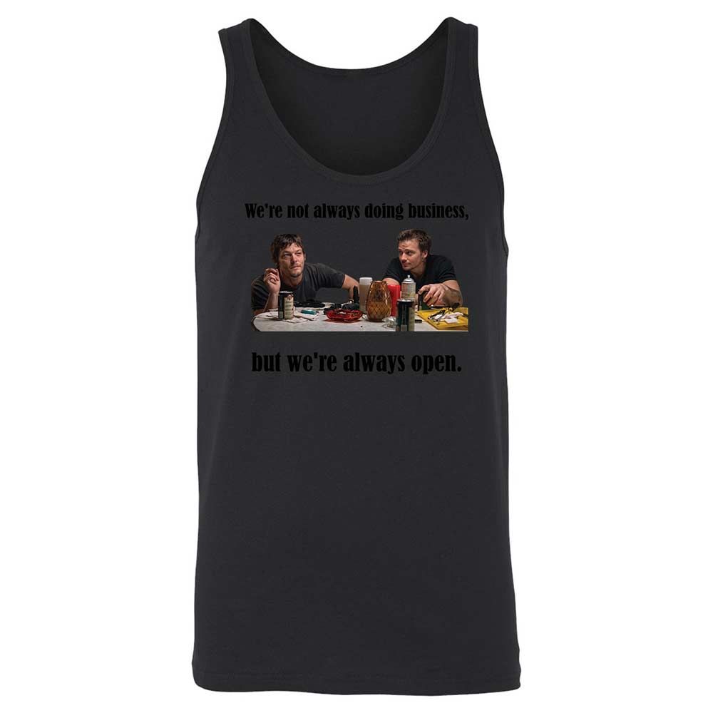 Unisex Jersey Tank - LYKJF6T4 - Black - 7