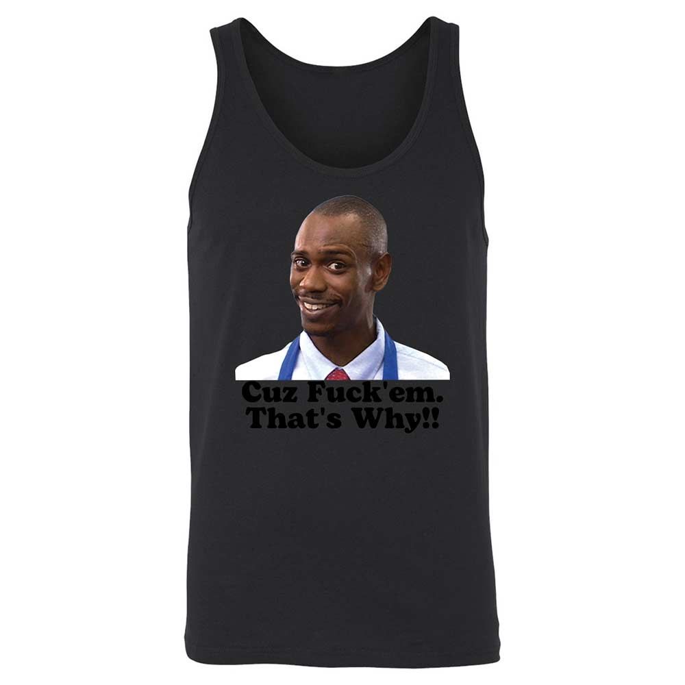 Unisex Jersey Tank - BJUU7P59 - Black - 7