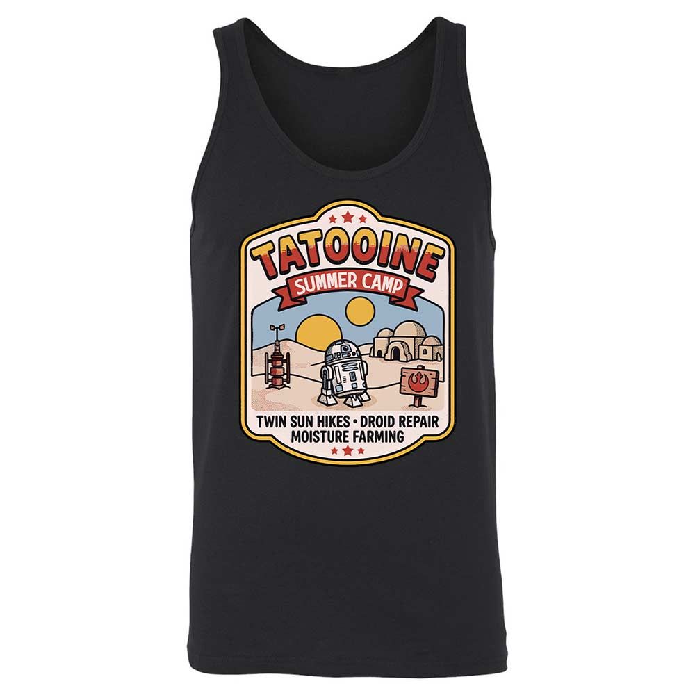 Unisex Jersey Tank - EUBTDXXS - Black - 7