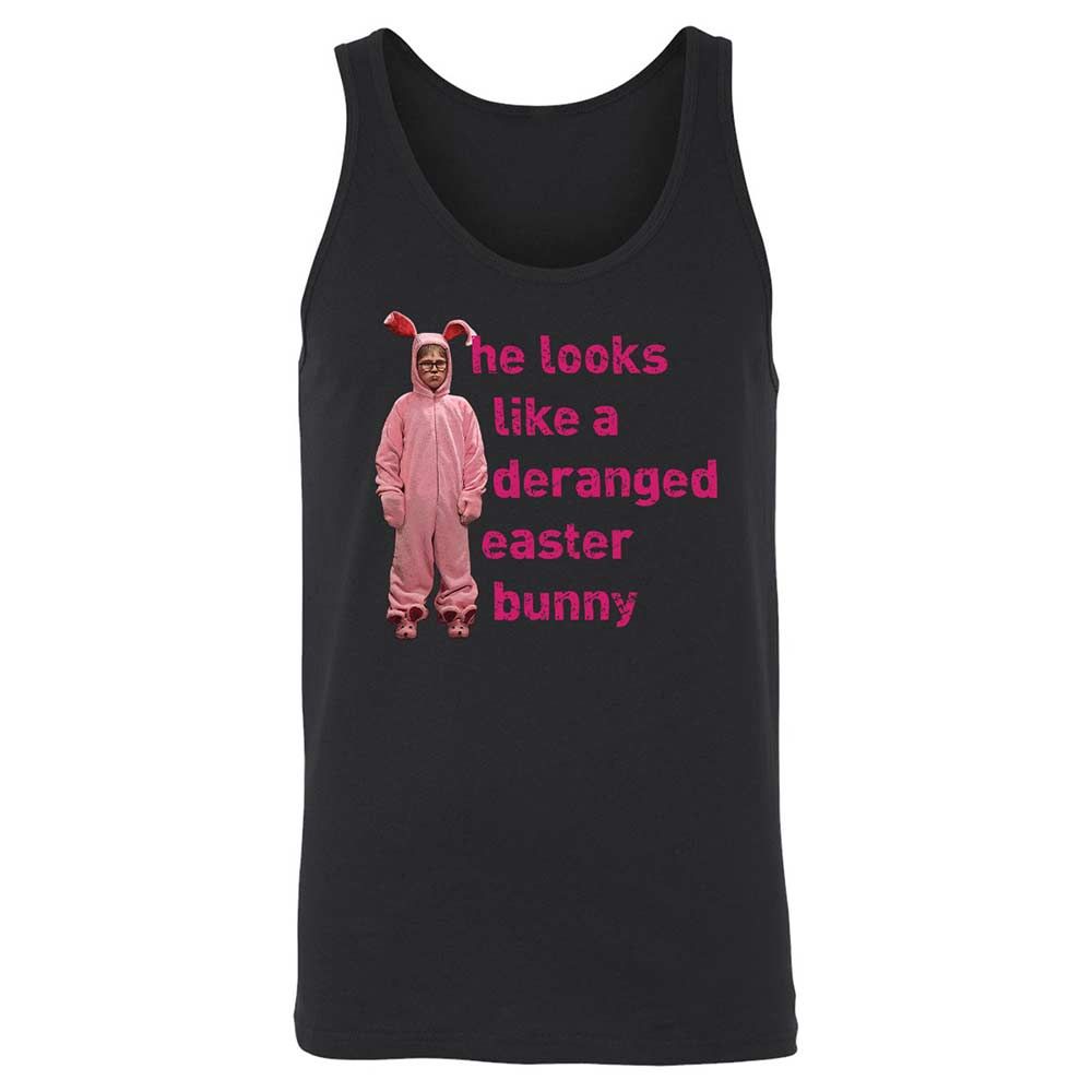 He Looks Like a Deranged Easter Bunny - Black - 7