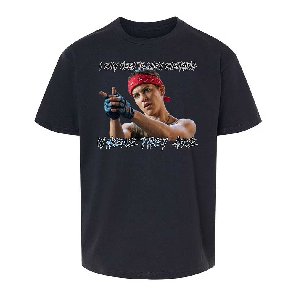 Kids T-Shirt - GF4AH4QB - Black - 7