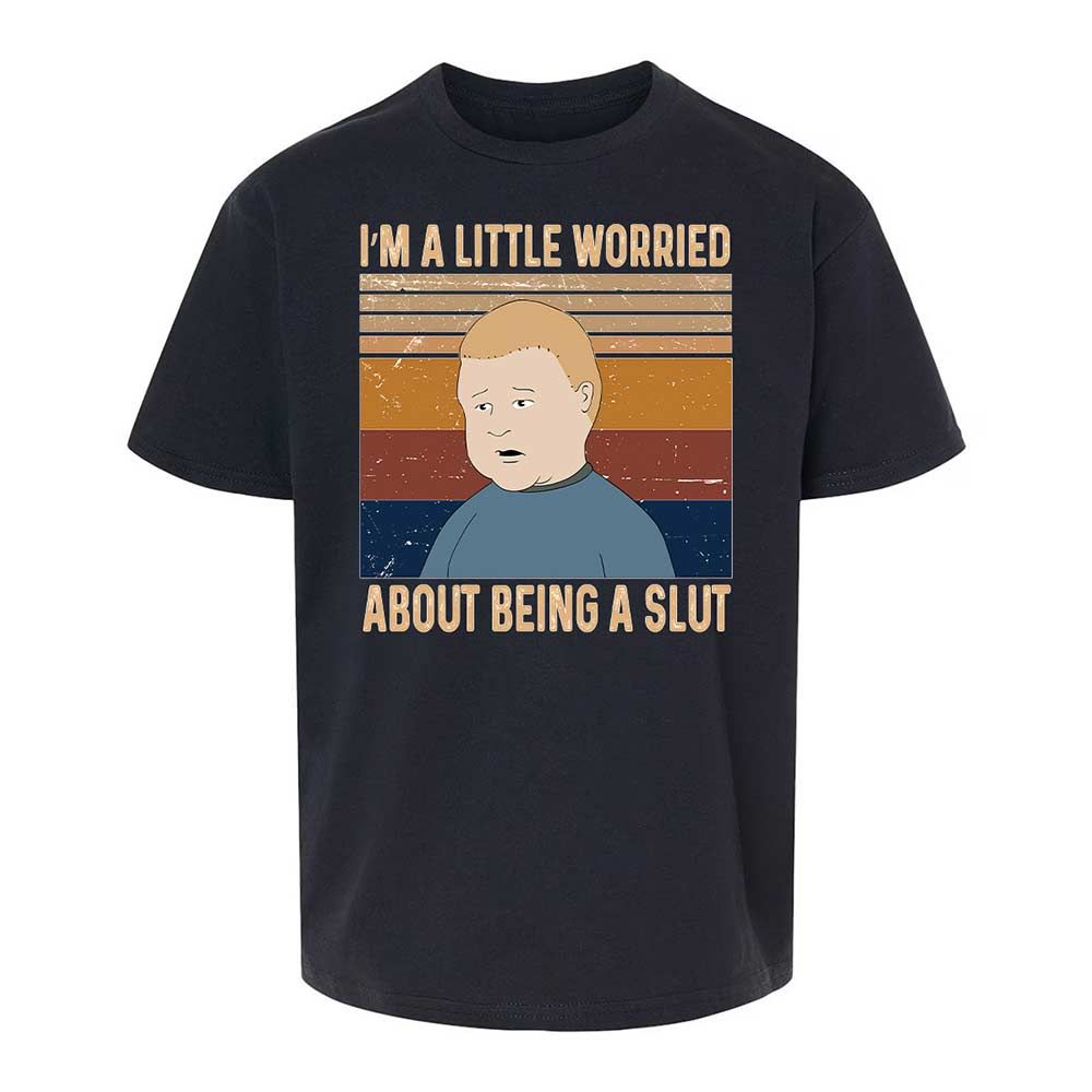 I'm a Little Worried About Being a Slut - Black - 7