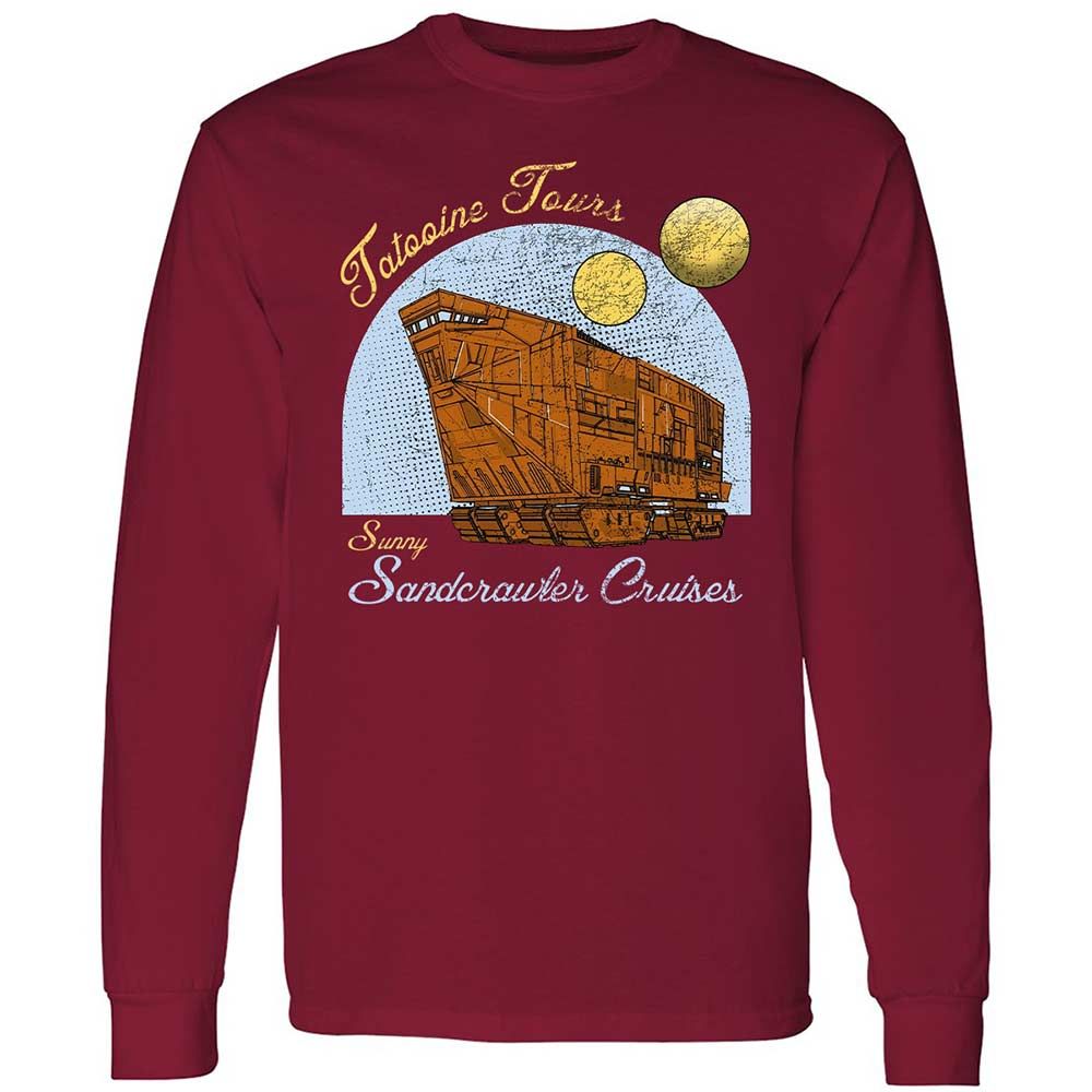 Long Sleeve T-Shirt - EV6GMM21 - Cardinal Red - 7