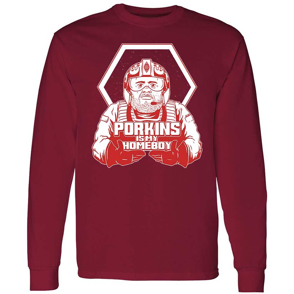 Porkins Is My Homeboy - Cardinal Red - 7