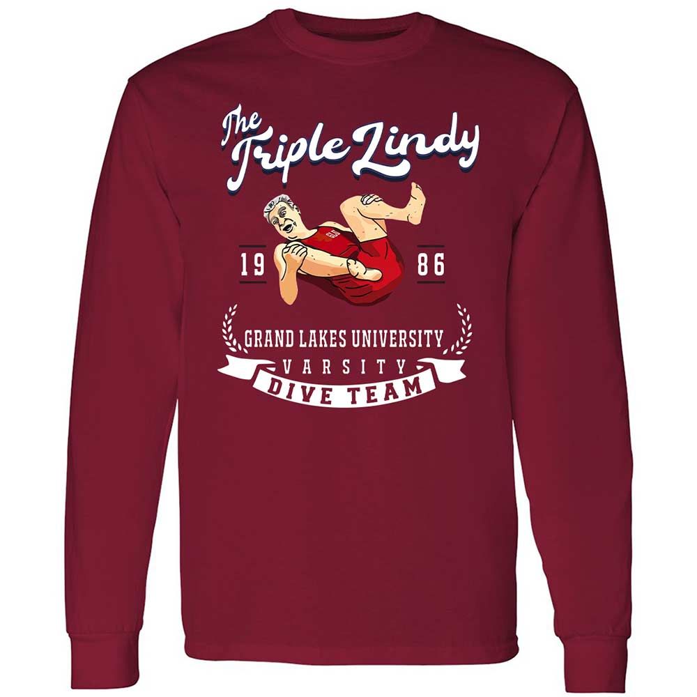 Long Sleeve T-Shirt - D7S49Q59 - Cardinal Red - 7